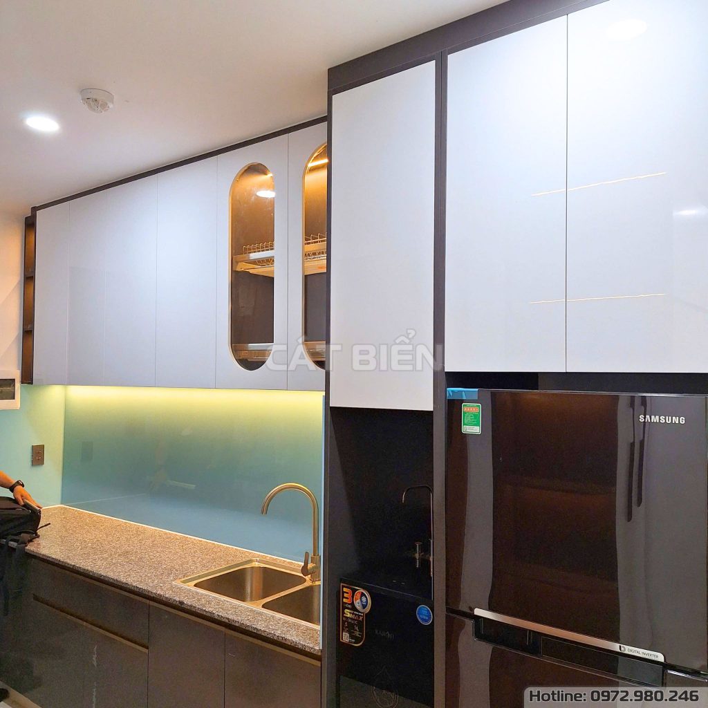 Xưởng Sản Xuất thiết kế thi công Nội Thất Trọn Gói Gỗ Công Nghiệp Tại Bãi Vàng - Kiên Giang