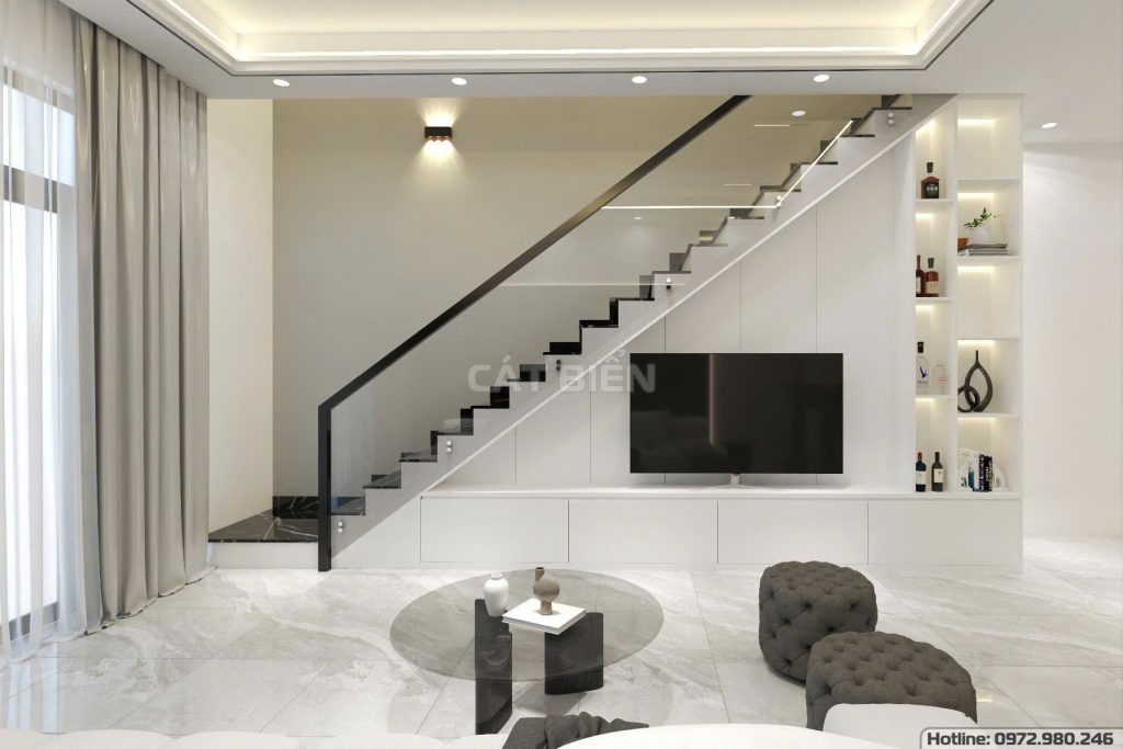 thiết kế decor nội thất phòng khách bếp rạch giá