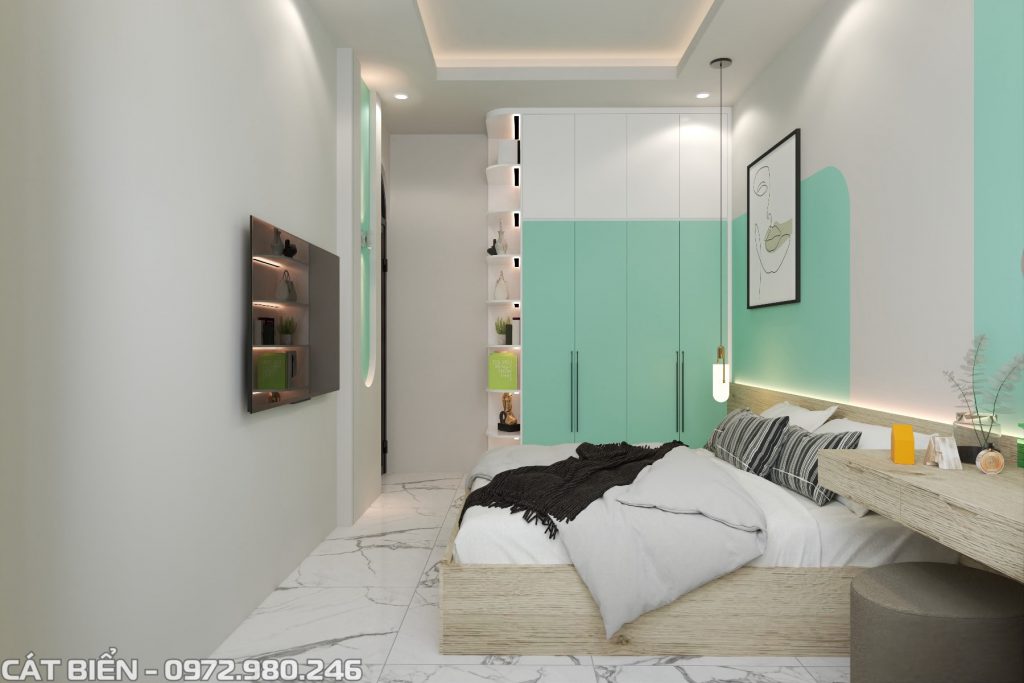 thiết kế thi công decor nội thất phòng ngủ rạch giá kiên giang