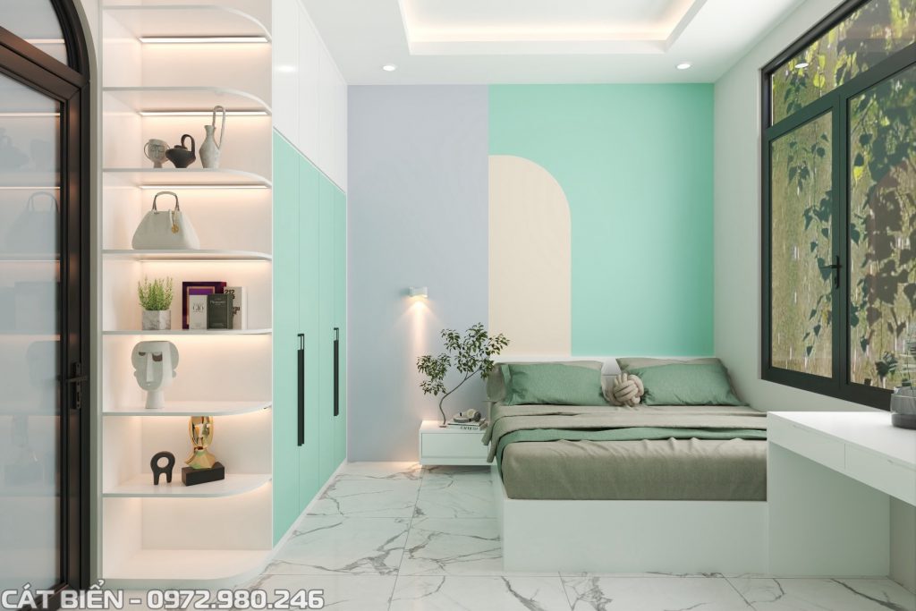 thiết kế thi công decor nội thất phòng ngủ rạch giá kiên giang