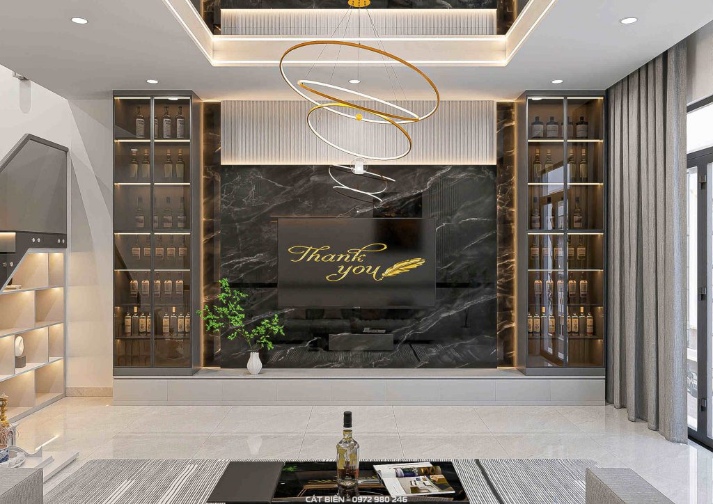 decor nội thất phòng khách bếp rạch giá