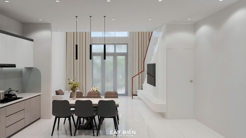 thiết kế thi công trang trí nội thất phòng khách rạch giá kiên giang
