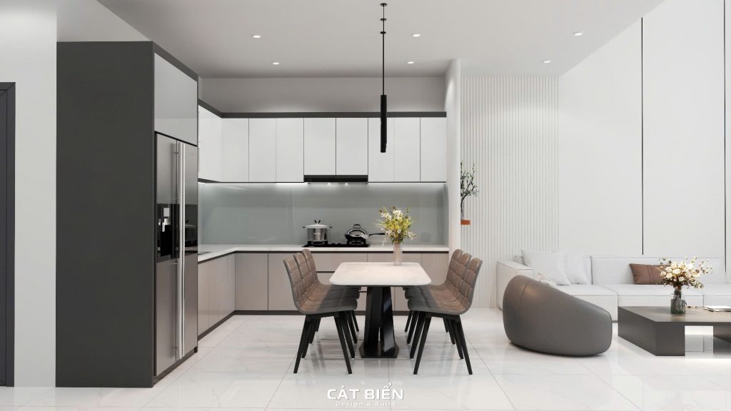 thiết kế thi công trang trí nội thất phòng khách rạch giá kiên giang